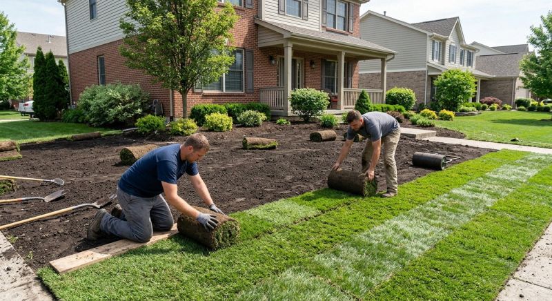 Lawn Installation in Rockwall, TX