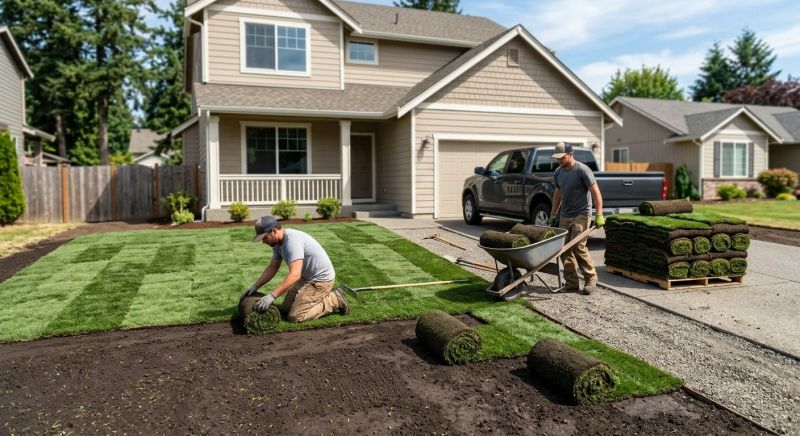 Lawn Installation in Aiken, SC