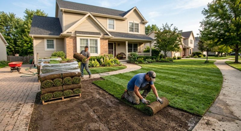 Sod Laying Service in Aiken, SC