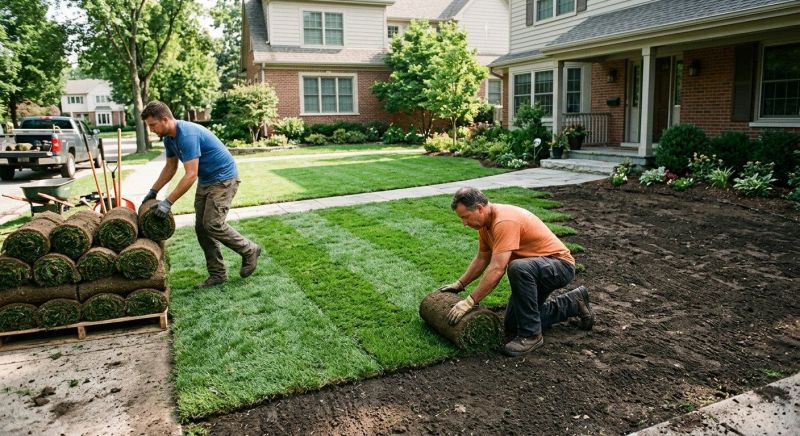 Yard Sod Installation in Honolulu, HI
