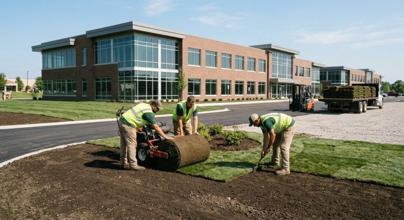 Commercial Sod Installation in Aiken, SC