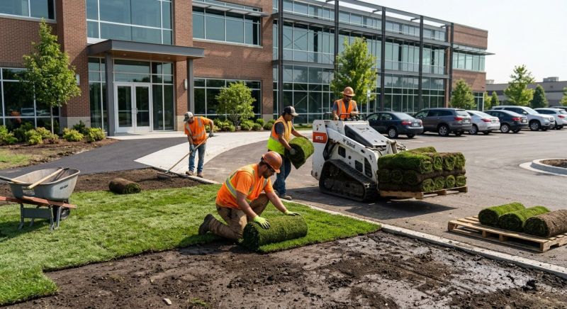 Commercial Sodding in Rockwall, TX