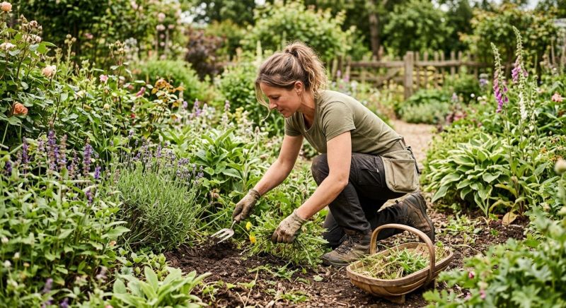 Flower Bed Weeding Service in Rockwall, TX