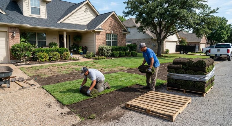 Grass Installation in Aiken, SC