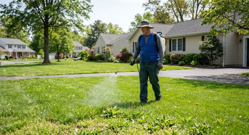 Lawn Herbicide Treatment in Ventura County, CA