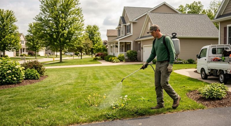 Lawn Weed Spraying in Rockwall, TX