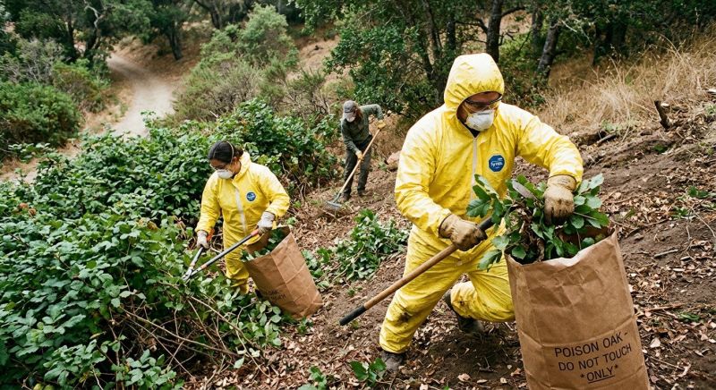 Poison Oak Removal in Burlington County, NJ