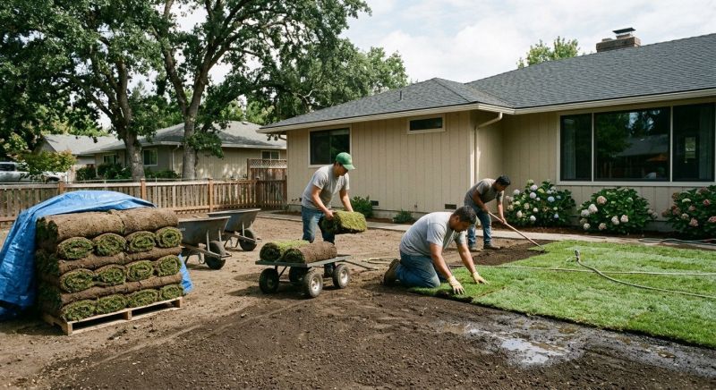 Ryegrass Sod Installation in Honolulu, HI