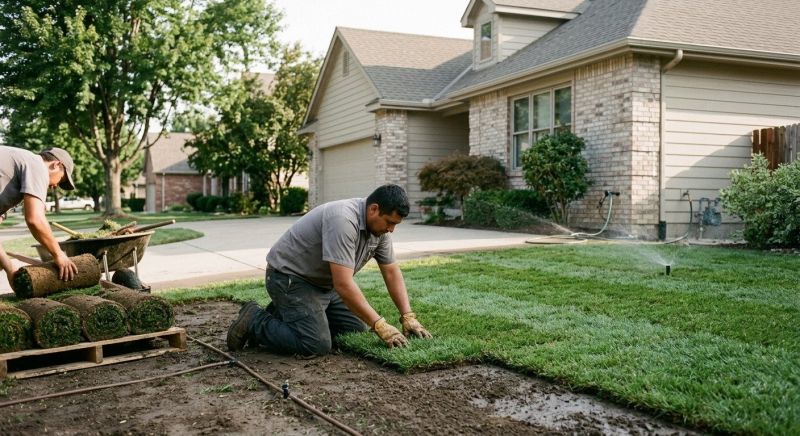 Sod Installation in Rockwall, TX
