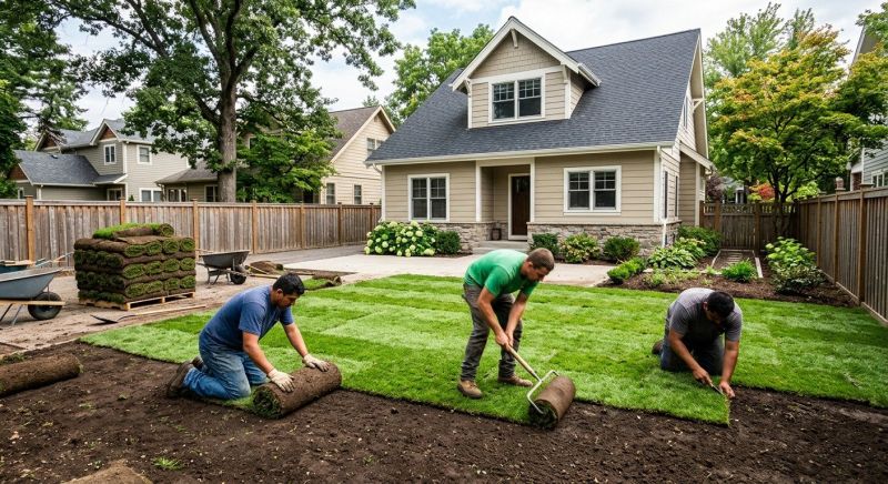 Sod Installation in Aiken, SC