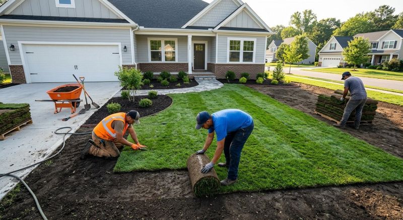 Sod Replacement in Rockwall, TX