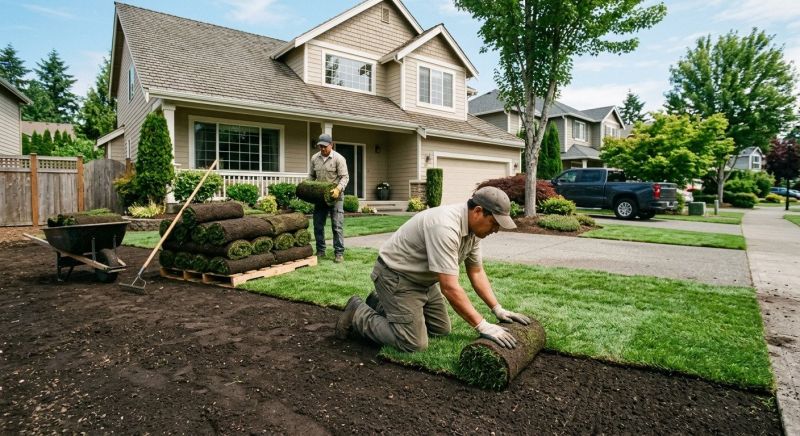 Sodding Service in Rockwall, TX