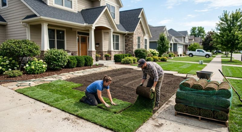 Yard Sod Replacement in Aiken, SC